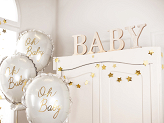 Foil balloon Oh baby, 53x69 cm, mix