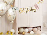 Foil balloon Oh baby, 53x69 cm, mix