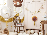 Foil balloon Oh baby, 53x69 cm, mix
