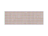 Wrapping paper - Rhombuses, 70x200cm