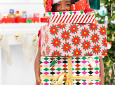 Wrapping paper - Rhombuses, 70x200cm