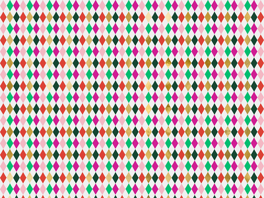 Wrapping paper - Rhombuses, 70x200cm
