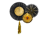 Decorative Rosettes Clock, mix, 26-43 cm (1 pkt / 3 pc.)