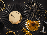 Decorative Rosettes Clock, mix, 26-43 cm (1 pkt / 3 pc.)