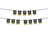 Banner Happy New Year, 135x16,5 cm