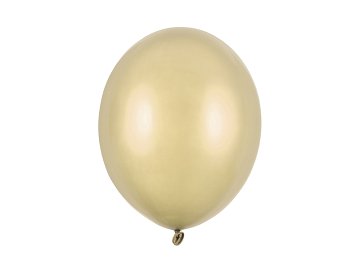 Strong Balloons 30 cm, Metallic Cold Gold (1 pkt / 100 pc.)