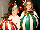 Foil Balloons Christmas Baubles, 42x46cm, mix (1 pkt / 3 pc.)