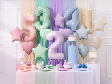 Foil Balloon Heart, 45cm, pink