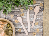 Wooden cutlery Woodland, 16cm (1 pkt / 18 pc.)