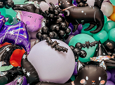 Foil balloon Bat, 119,5x51 cm, mix