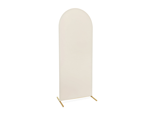 Arch stand cover, 200 cm x 80 cm, cappuccino