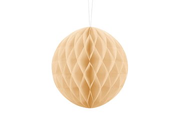 Honeycomb Ball, light cream, 20cm