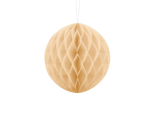 Honeycomb Ball, light cream, 20cm