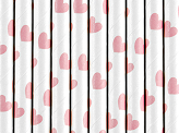 Paper Straws, light pink, 19.5cm (1 pkt / 10 pc.)