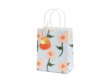 Gift bag Flowers, mix, 8x14x18 cm