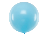 Round Balloon 1m, Pastel Light Blue