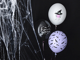 Balloons 30 cm, Witch, mix (1 pkt / 6 pc.)