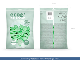Eco Balloons 30cm pastel, mint (1 pkt / 100 pc.)