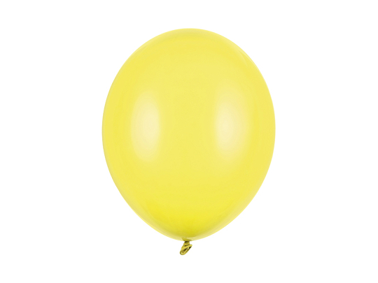 Strong Balloons 30cm, Pastel Lemon Zest (1 pkt / 10 pc.)