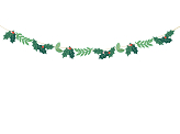 Garland Mistletoe, 1.5 m, green