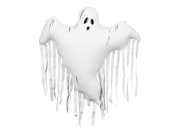 Foil Balloon Ghost with Tassels, 93x86 cm, mix