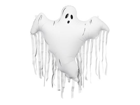 Foil Balloon Ghost with Tassels, 93x86 cm, mix