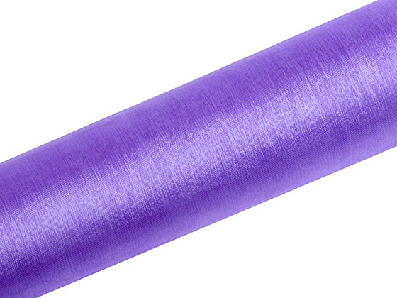 Organza Plain, lilac, 0.16 x 9m (1 pc. / 9 lm)