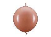 Linking balloons, 33 cm, dusty rose (1 pkt / 20 pc.)