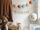 Linking balloons, 33 cm, dusty rose (1 pkt / 20 pc.)