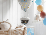 Linking balloons, 33 cm, dusty rose (1 pkt / 20 pc.)