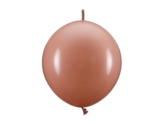 Linking balloons, 33 cm, dusty rose (1 pkt / 20 pc.)