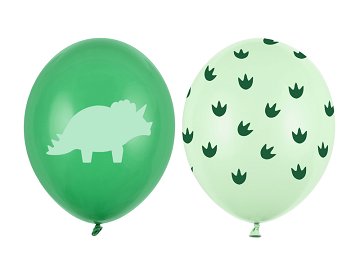 Balloons 30 cm, Dinosaur, mix (1 pkt / 50 pc.)