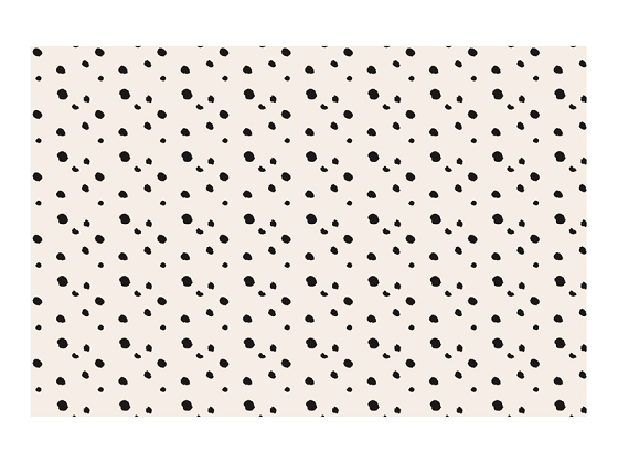 Paper tablecloth Dalmatian Dots, mix, 180 x 120 cm