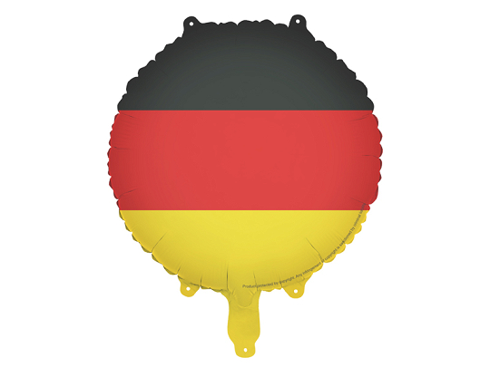 Foil balloon German Flag, 35 cm, mix