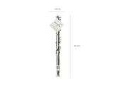 Pinata stick, holographic, 40cm