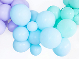 Strong Balloons 23cm, Pastel Light Blue (1 pkt / 100 pc.)