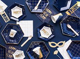 Photo props Let's Celebrate, mix, gold (1 pkt / 8 pc.)