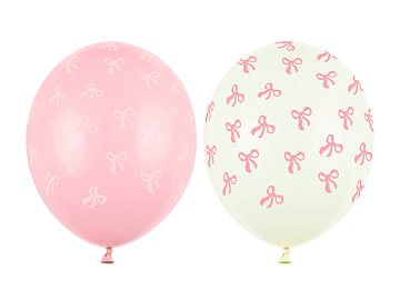 Balloons 30 cm, Bows, mix (1 pkt / 50 pc.)