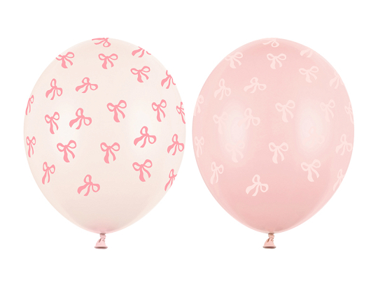 Balloons 30 cm, Bows, mix (1 pkt / 50 pc.)