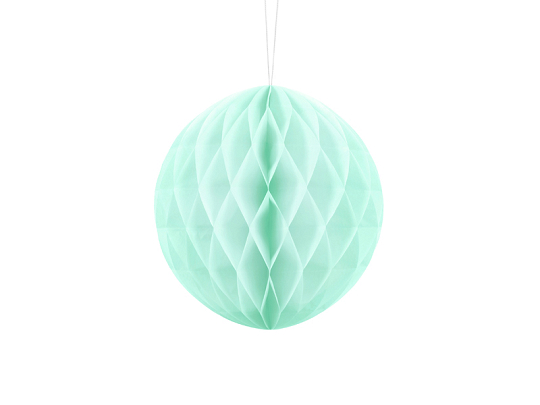 Honeycomb Ball, light mint, 20cm