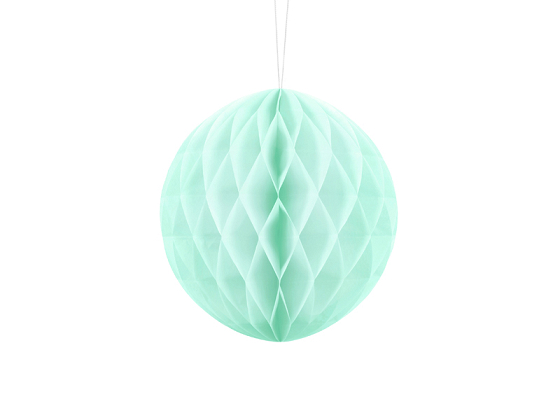 Honeycomb Ball, light mint, 20cm