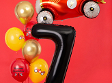 Foil Balloon Number ''7'', 86cm, black