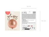 Glossy Balloon 100cm, rose gold