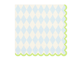 Napkins Rhombuses, mix, 33x33 cm (1 pkt / 20 pc.)