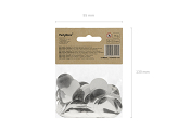 Confetti Circles, silver, 15g
