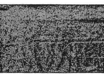 Sequin table runner, black, 0.3 x 5 m