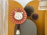 Decorative Rosettes Leo, mix, 26-43 cm (1 pkt / 3 pc.)