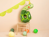 Foil Balloon Number 6 - Turtle, 75x96 cm, mix