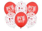 Balloons 30 cm, You're next, mix (1 pkt / 6 pc.)