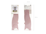 DIY decorative bow, light pink, 55x71 cm